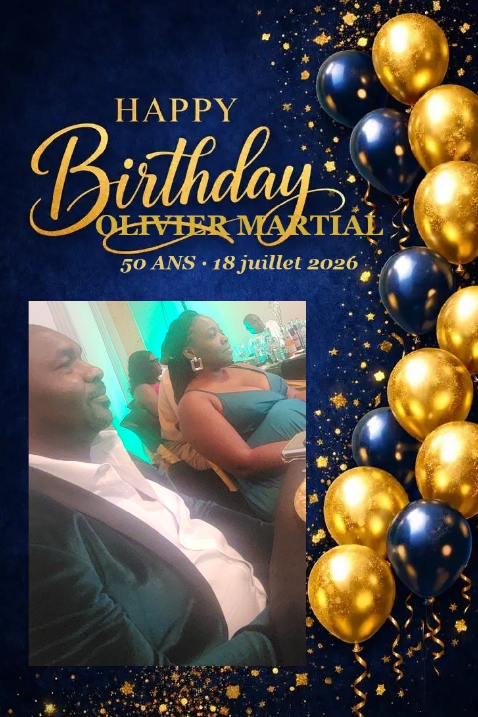 Selfie anniversaire